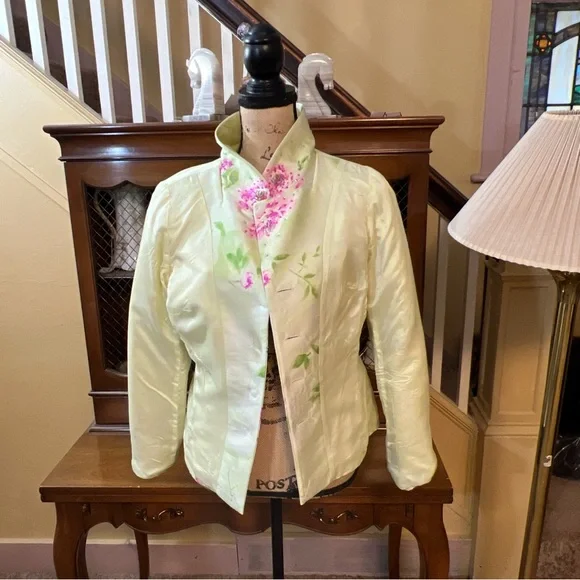 ❤️Rickie Freeman by T. J. Nites 2 Pc Silk and Wool Dress and Jacket.  Size 10. - Picture 8 of 16